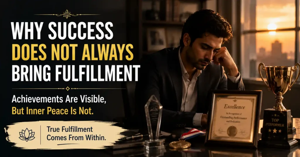 Inner emptiness and the limits of success explaining why achievement alone cannot bring lasting fulfillment