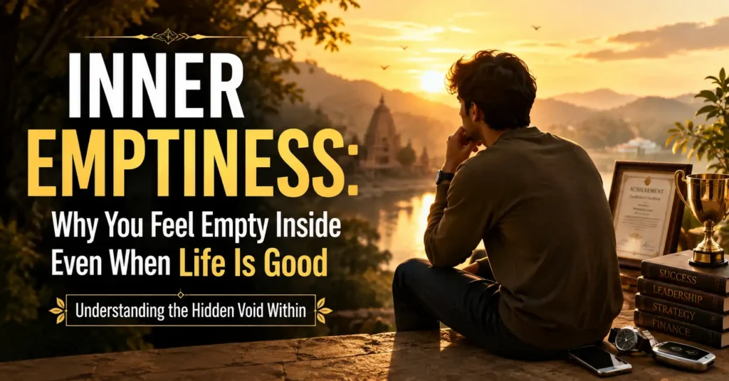 Inner Emptiness: understanding why people feel empty inside even when life is good through the wisdom of Sanatan Dharma