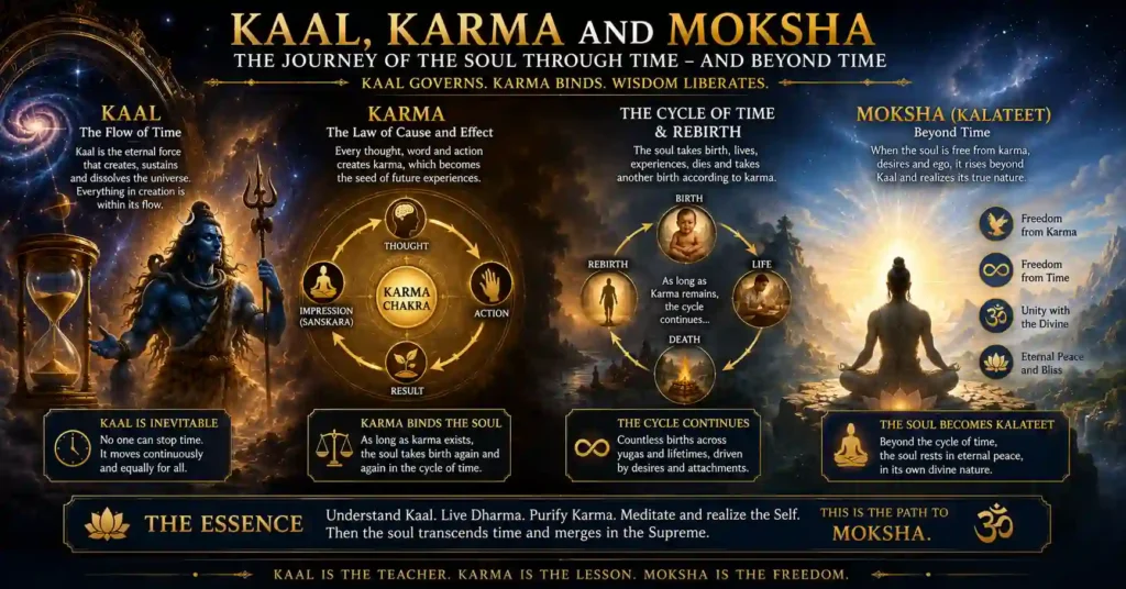 Kaal, Karma and Moksha in Sanatan Dharma