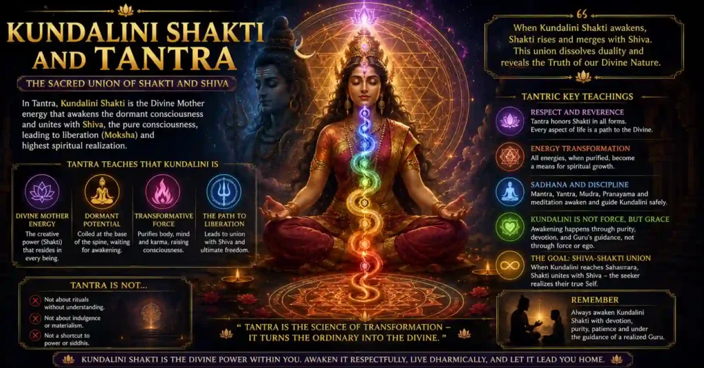 Symbolic representation of Kundalini Awakening, self-realization and Moksha in yogic philosophy