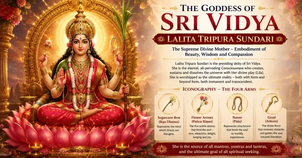 Lalita Tripura Sundari as the Supreme Goddess of Sri Vidya