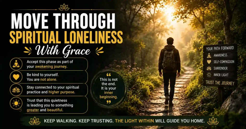 Spiritual loneliness and the path toward healing, awareness, and inner growth