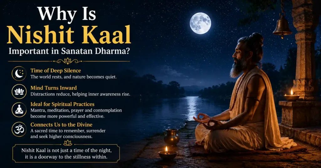 Spiritual importance of Nishit Kaal for meditation, prayer and inner focus