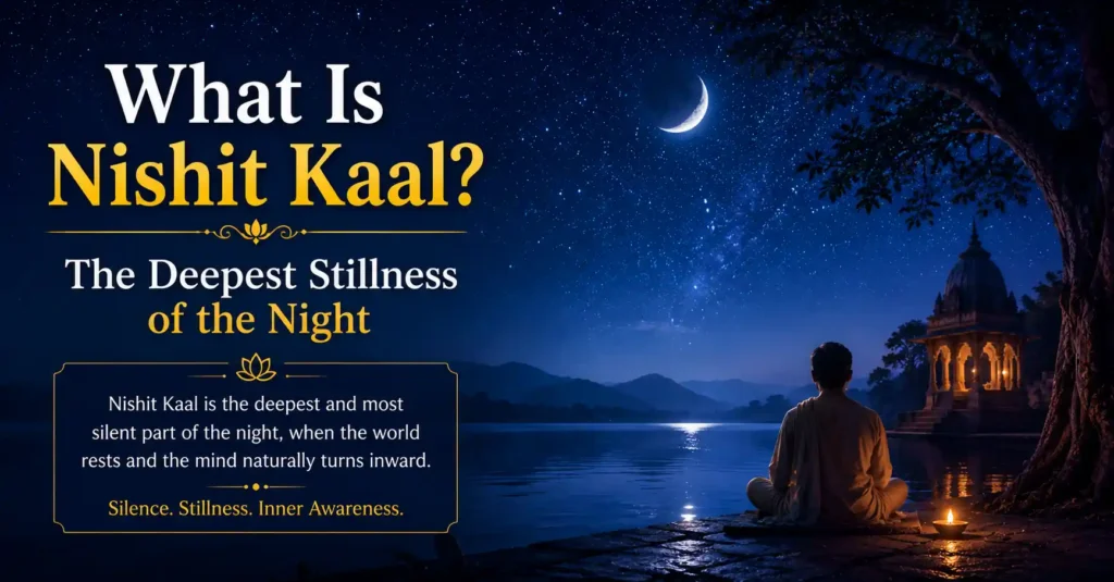 Nishit Kaal meaning and the deepest silent period of the night in Hindu tradition
