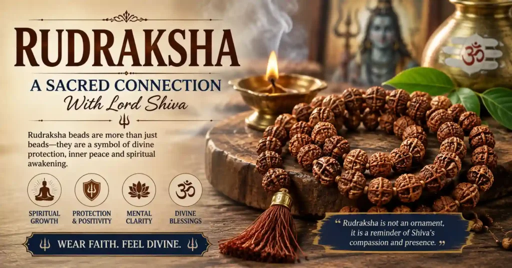 Meaning of Rudraksha and tears of Lord Shiva in Sanatan Dharma