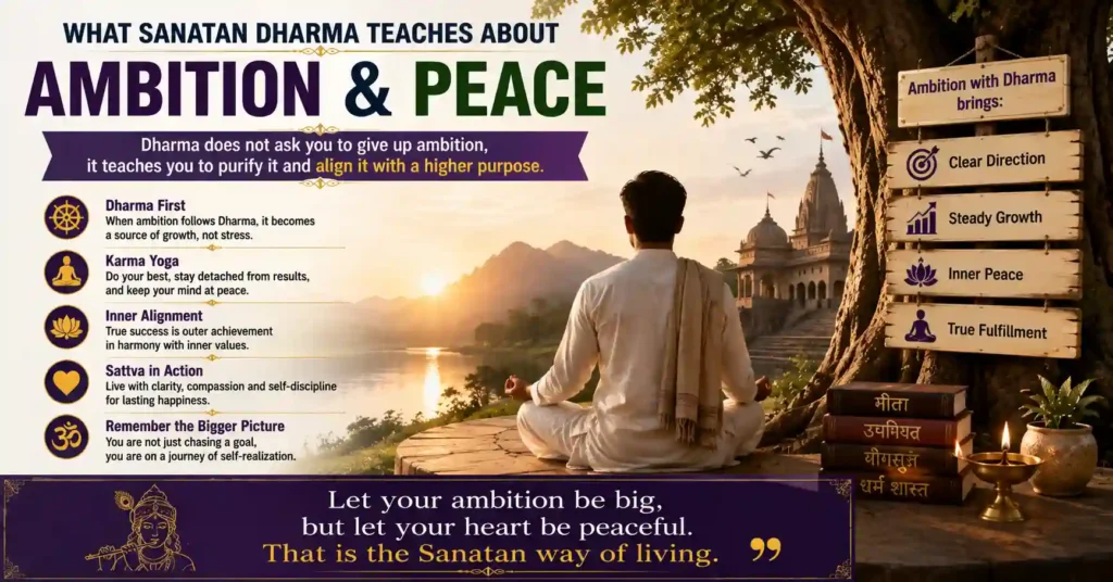 Purpose-driven ambition versus pressure-driven ambition and its effect on inner peace