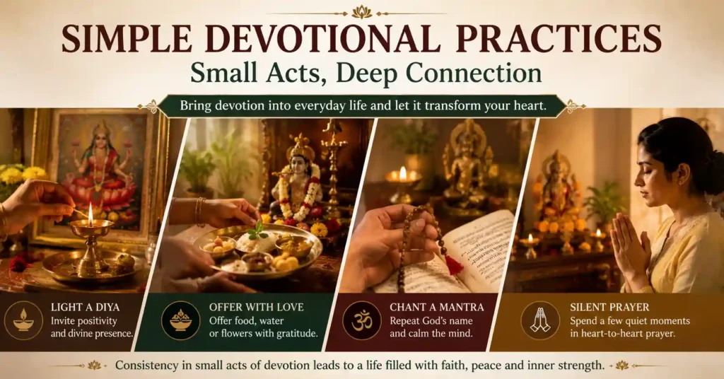 Beginner friendly daily devotional practices for building faith and spiritual discipline