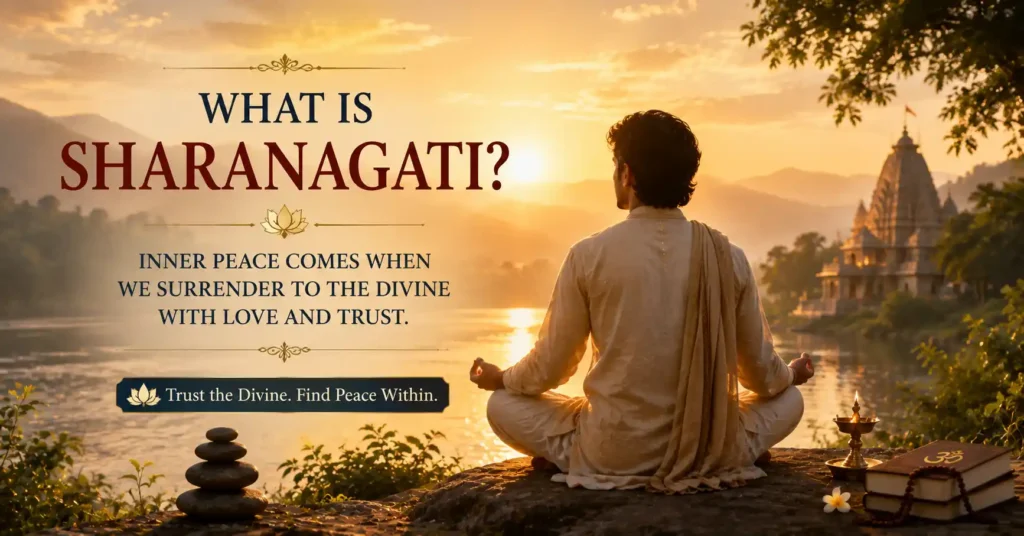 How to practice Sharanagati through prayer devotion gratitude and surrender to God