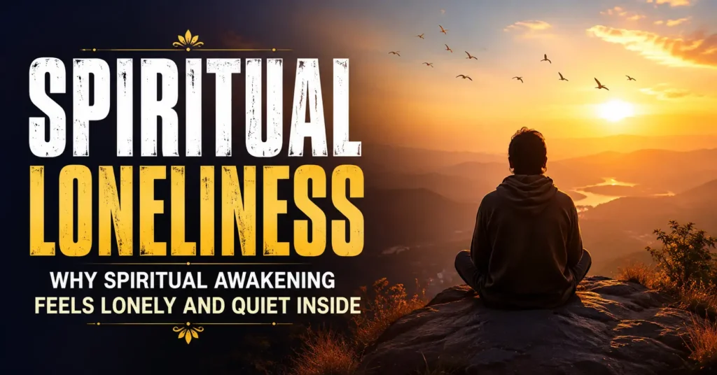 Spiritual loneliness during spiritual awakening and inner transformation in Sanatan Dharma