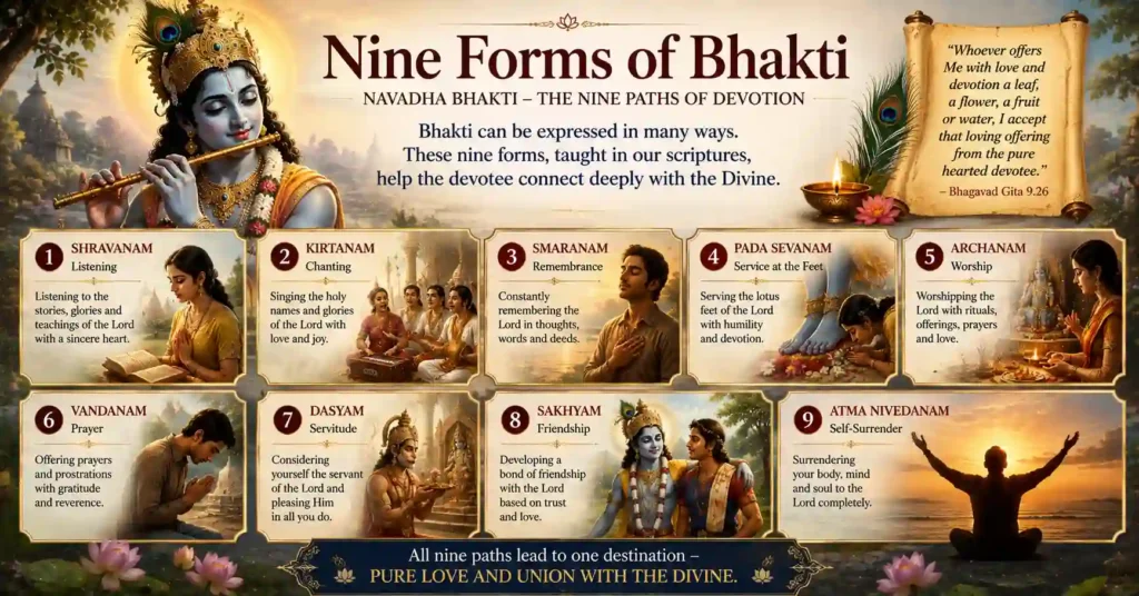 Great examples of Bhakti in Hindu traditions and scriptures