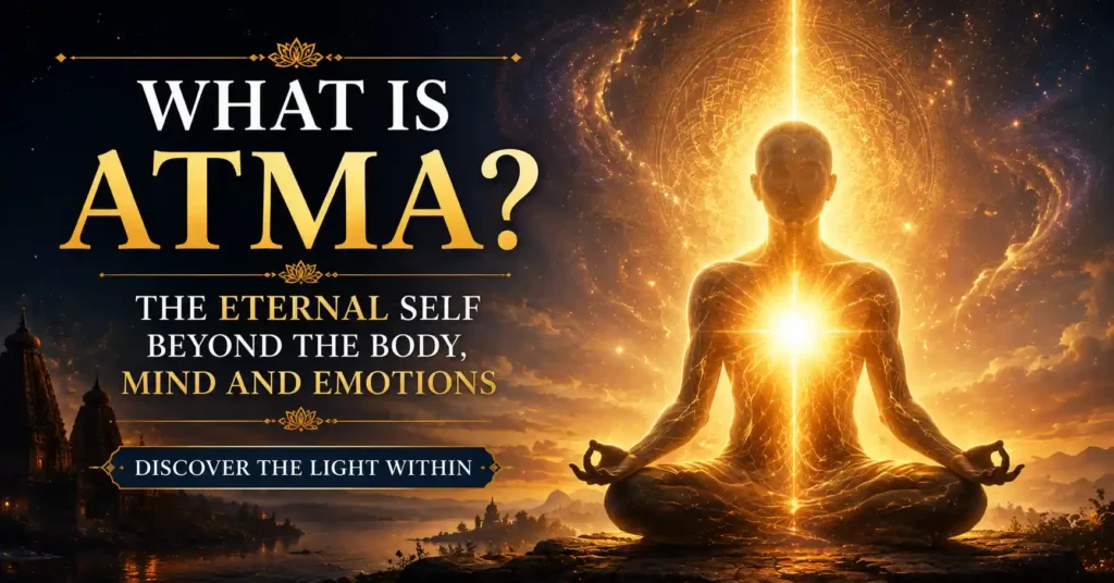 Atma as the true self beyond body and mind in Hindu philosophy