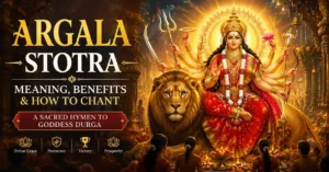Argala Stotra: Lyrics, Meaning, Benefits, and How to Chant