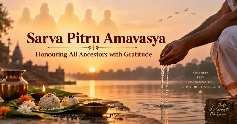Sarva Pitru Amavasya: Meaning, Rituals and Spiritual Significance