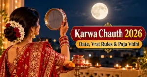 Karwa Chauth 2026: Date, Vrat Rules and Puja Vidhi